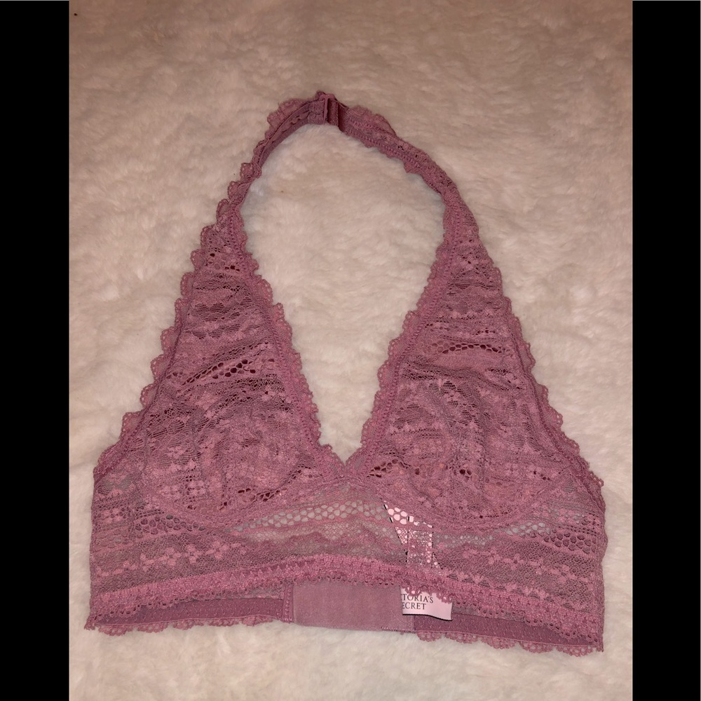 Pink Victoria’s Secret bralette